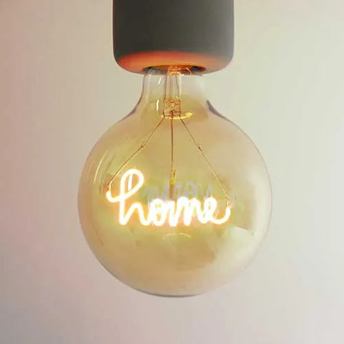 E27 LED Lamp filament G125 Home 2.5W 2100K amber dimbaar