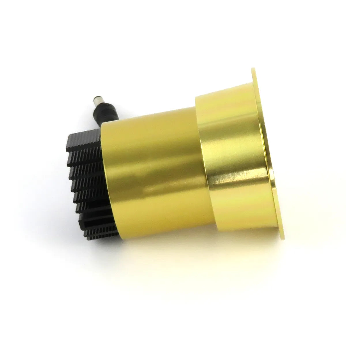 Gouden LED Inbouwspot 5W 3000K warm wit ⌀80mm Anti glare