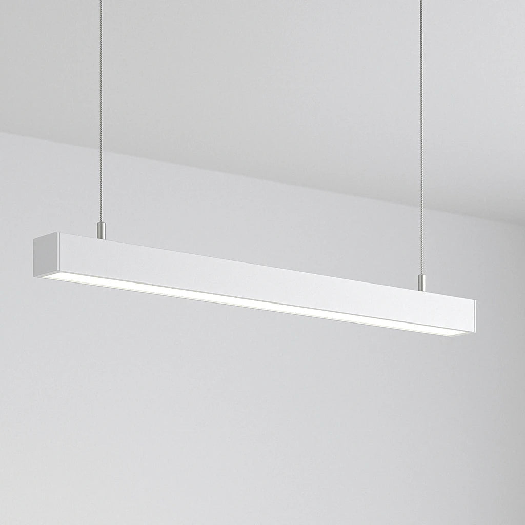 Hangende LED Lichtbalk Wit 60cm 18W Koppelbaar