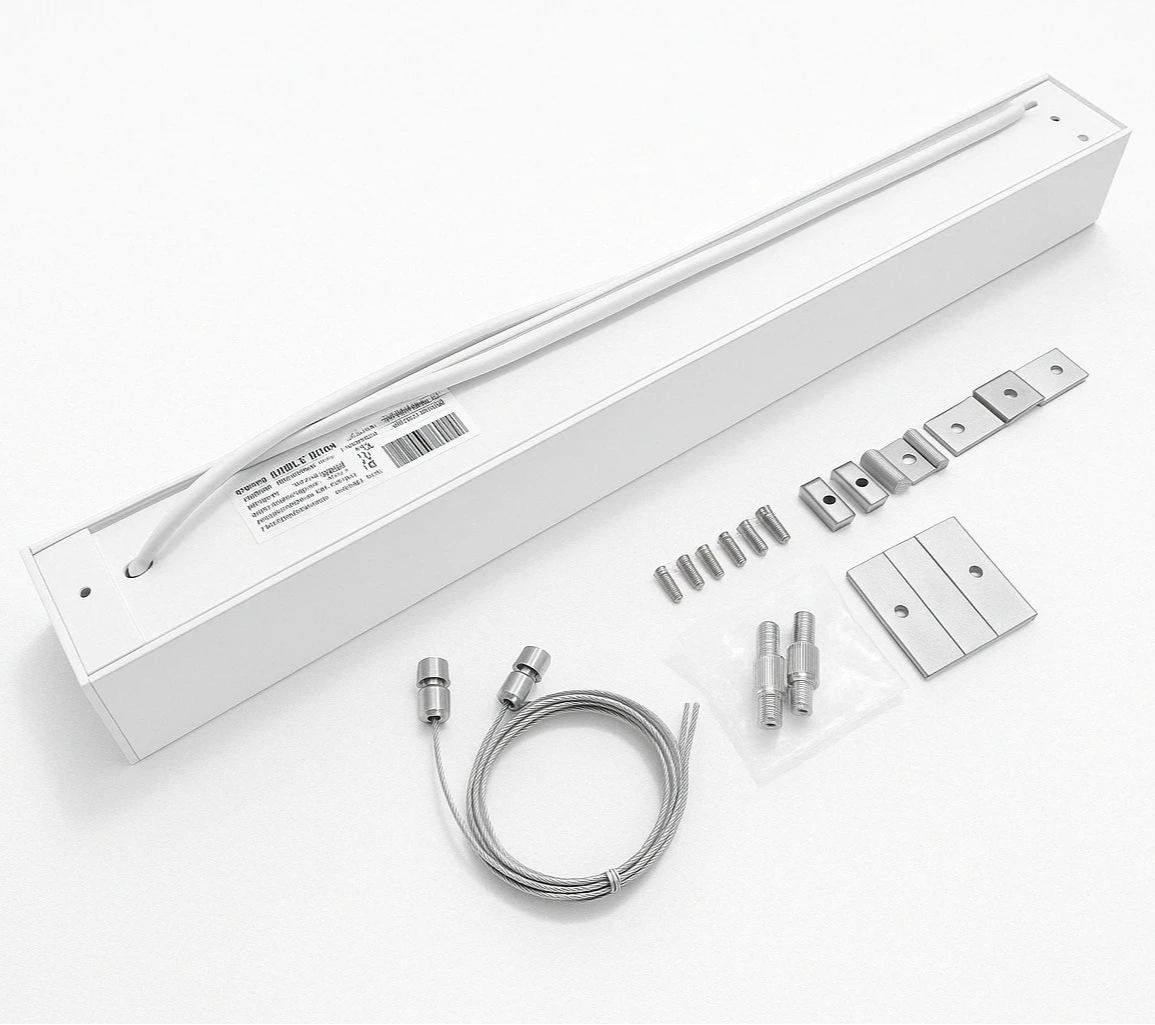 Hangende LED Lichtbalk Wit 60cm 18W Koppelbaar