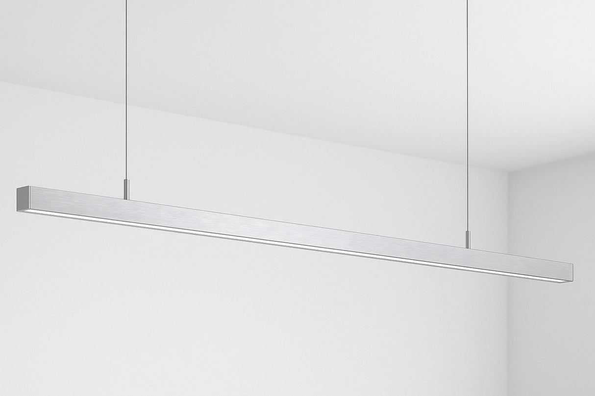 Hangende LED Lichtbalk linear 150cm 48W koppelbaar
