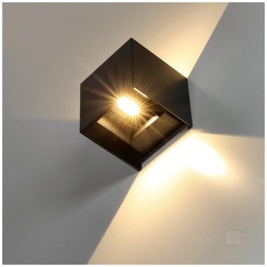 LED Wandlamp 2x3W met tweezijdige instelbare lichthoek | IP54