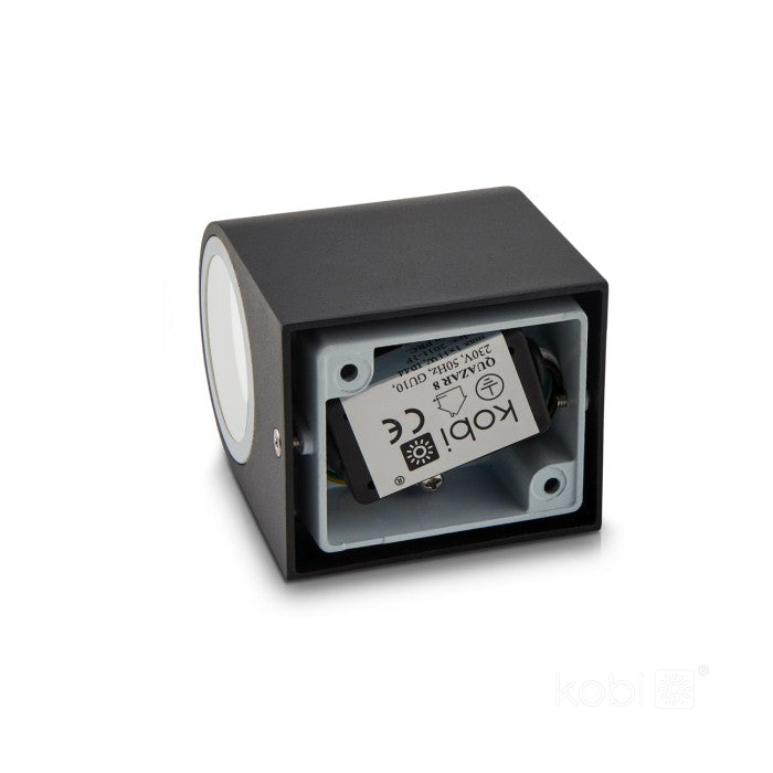 LED Wandlamp Half rond 80mm GU10 IP44