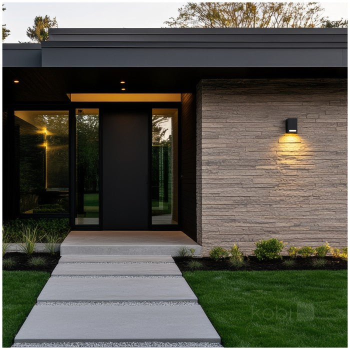 LED Wandlamp GU10 80mm IP54