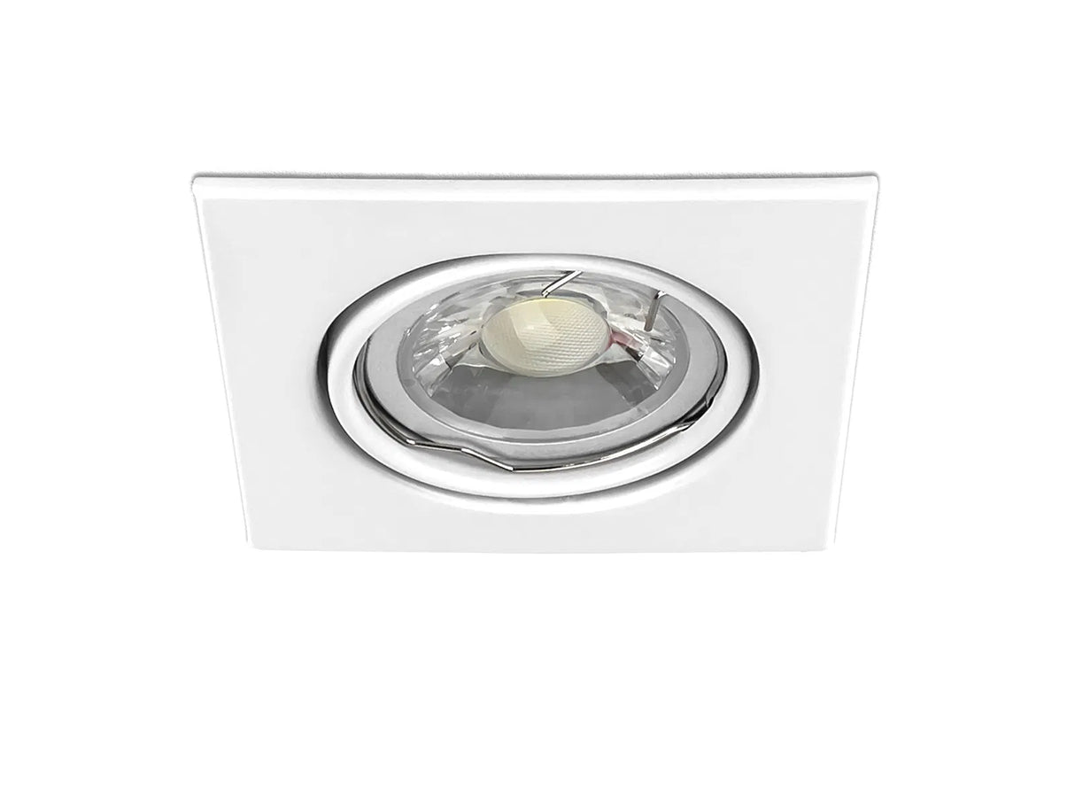 LED Inbouw armatuur GU10 IP20 86x86mm kantelbaar