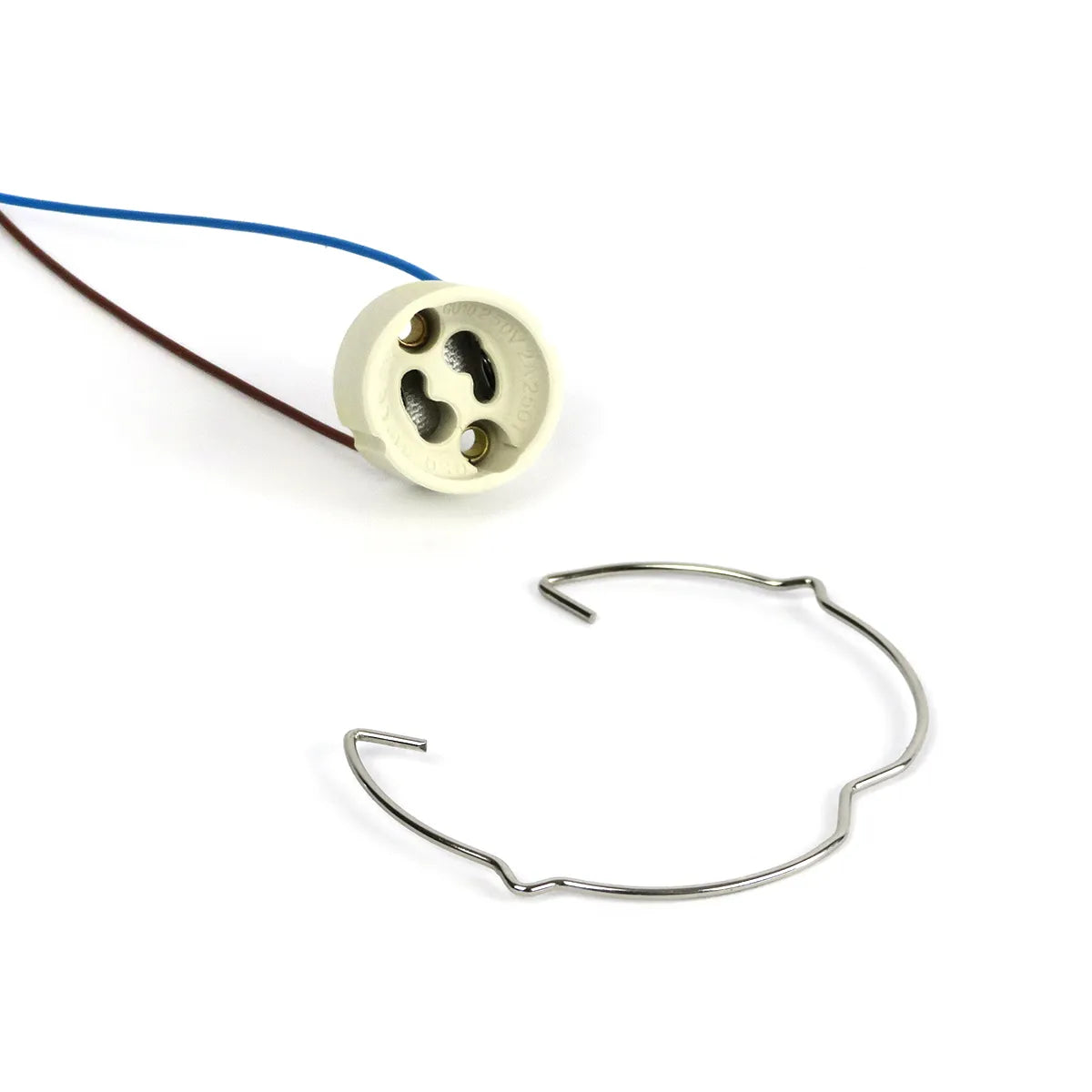 LED Inbouw armatuur GU10 IP20 wit ⌀84mm kantelbaar