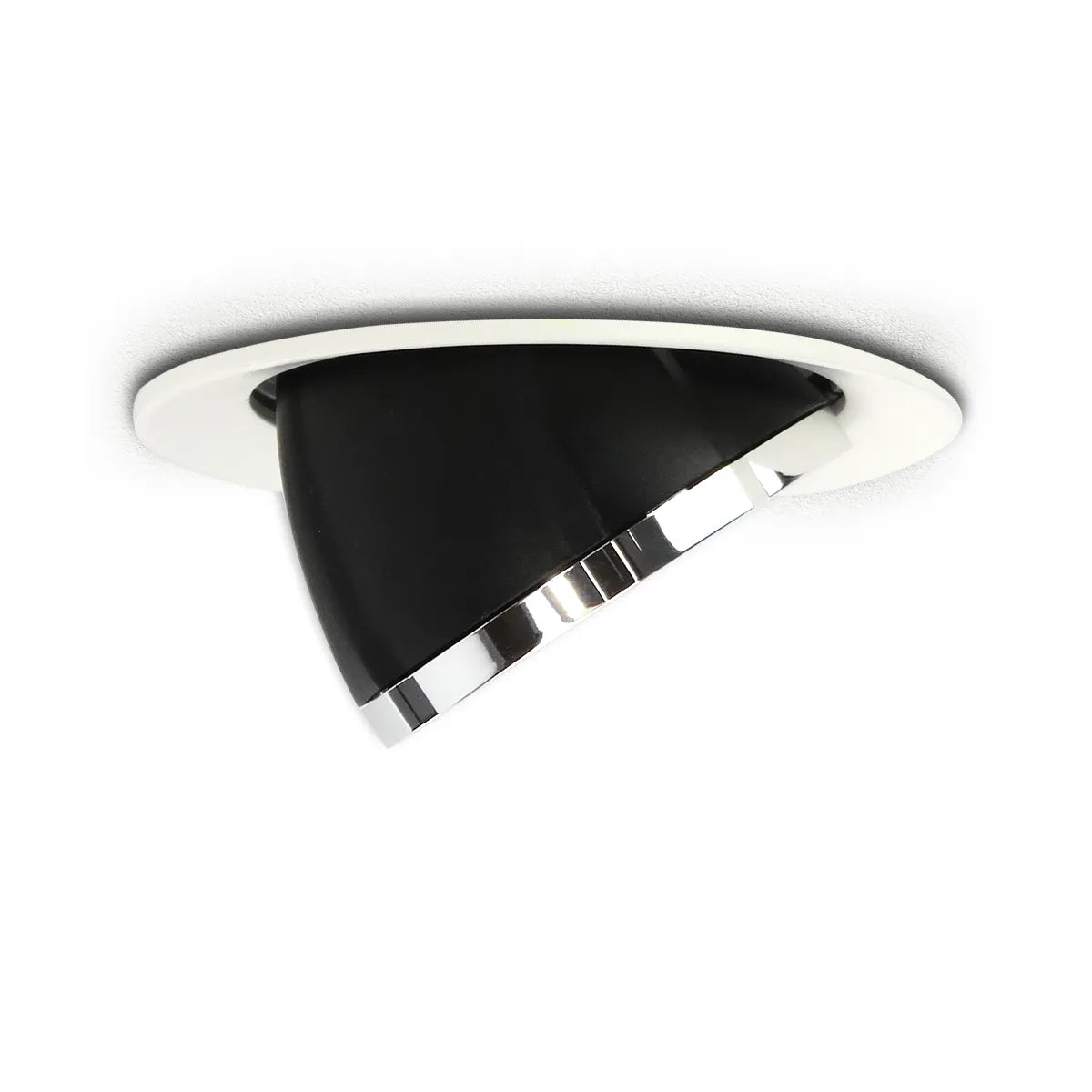 LED Banaan inbouwspot 20W ⌀165mm 90° Kantelbaar 360° Draaibaar