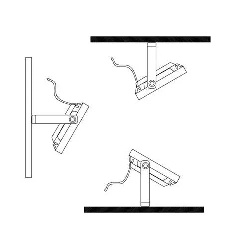 LED Breedstraler 50W IP66 Waterdicht