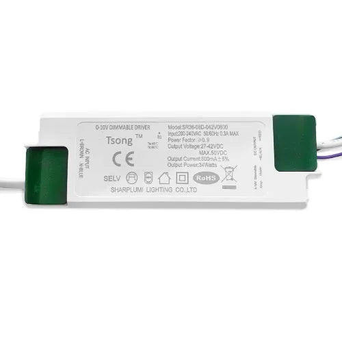 LED Driver dimbaar 0-10V 34W 800mA / 38W 900mA / 44W 1060mA