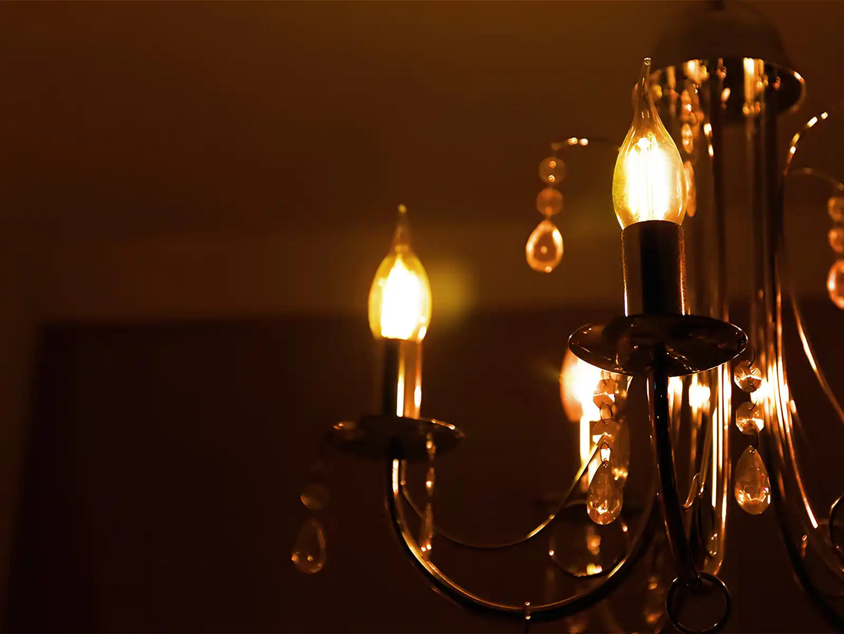 E14 LED Lamp filament vlam 5W 2200K dimbaar