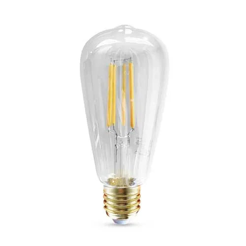 E27 LED Lamp filament Edison 6W 2200K dimbaar