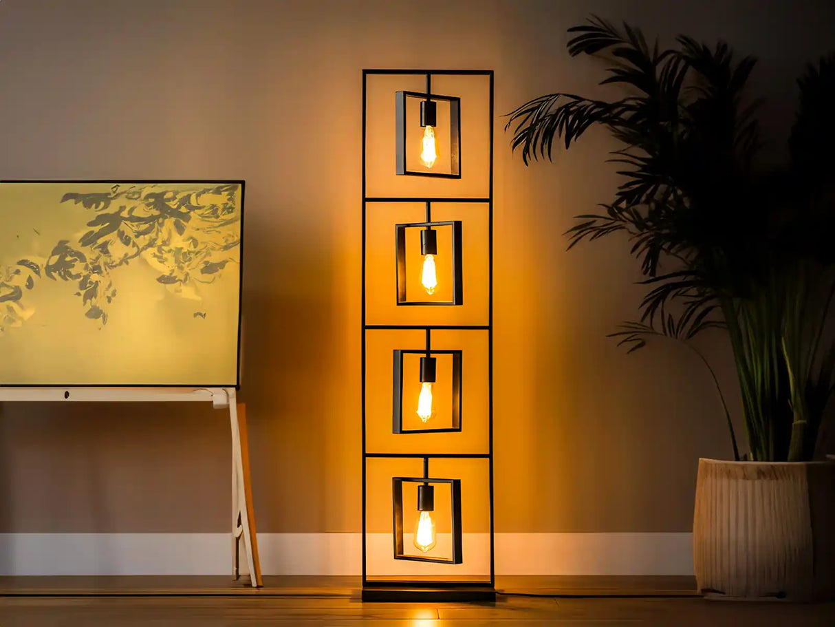 E27 LED Lamp filament Edison 6W 2200K dimbaar