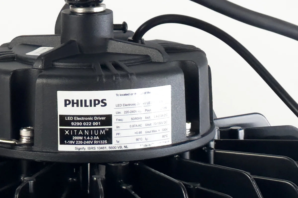 LED UFO Highbay 100W 150lm/W Philips LED Driver IP65 Dimbaar