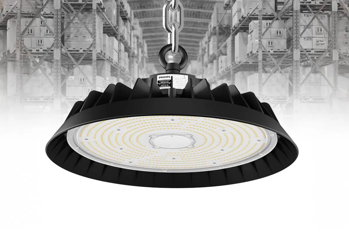 LED UFO Highbay 100W 150lm/W Philips LED Driver IP65 Dimbaar