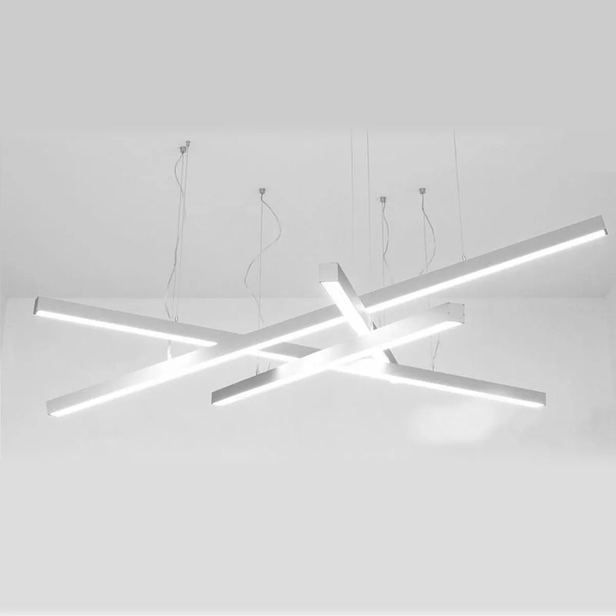 Hangende LED Lichtbalk linear 150cm 48W koppelbaar