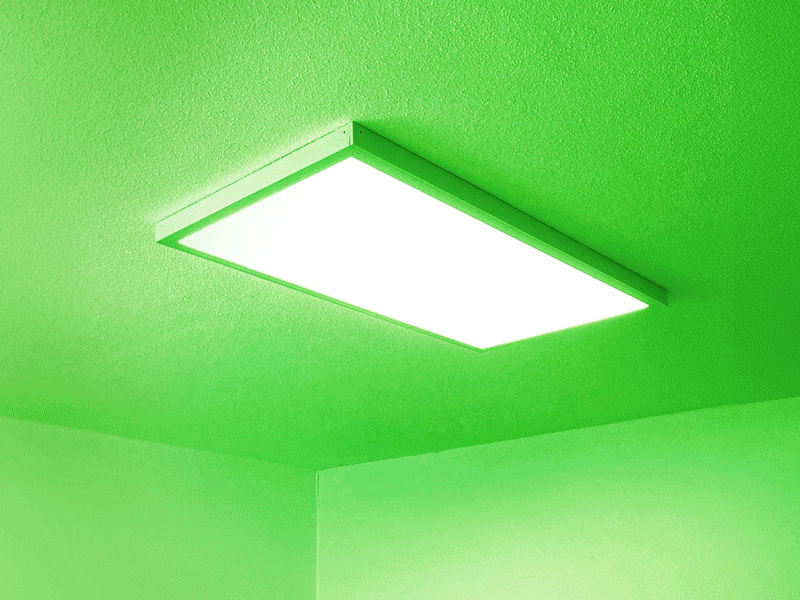 Slim LED Paneel 60x120cm 48W - Instelbare lichtkleur CCT + Kleur (RGB)