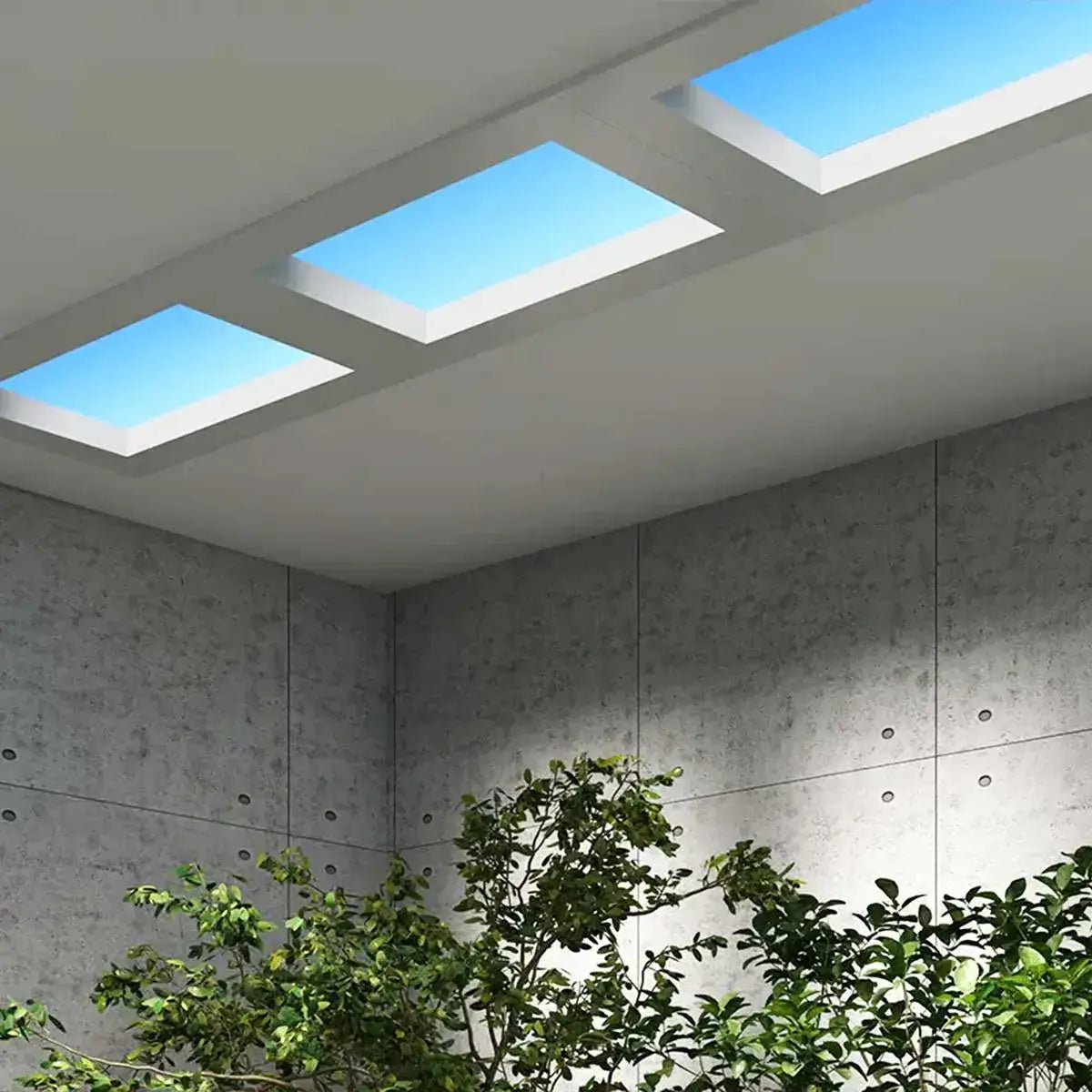WiFi LED Skylight CCT Artificiële zonsopgang tot zonsondergang 90lm/W