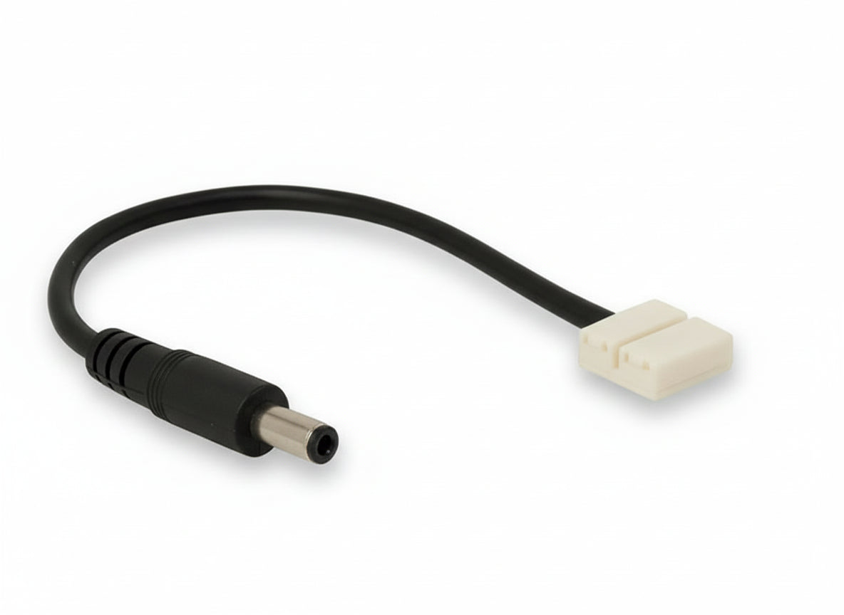 LED Strip connector met DC-aansluiting 8mm