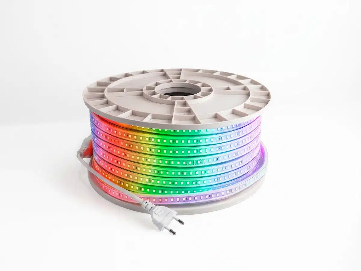 LED Strip Multi-kleuren (RGB) Basic-60 LEDS/m 220V | 50m IP65