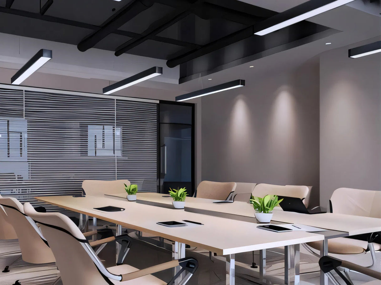 Hangende LED Lichtbalk Wit 150cm 48W Koppelbaar