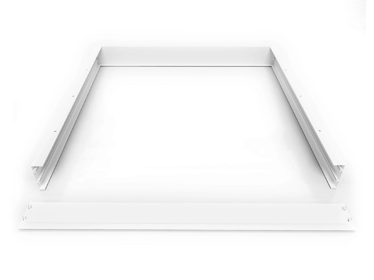 Back-lit LED Paneel opbouw frame 62x62cm wit