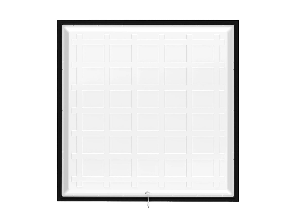 Zwart LED Paneel 62x62cm - 36W - 140lm/W - Instelbare lichtkleur CCT