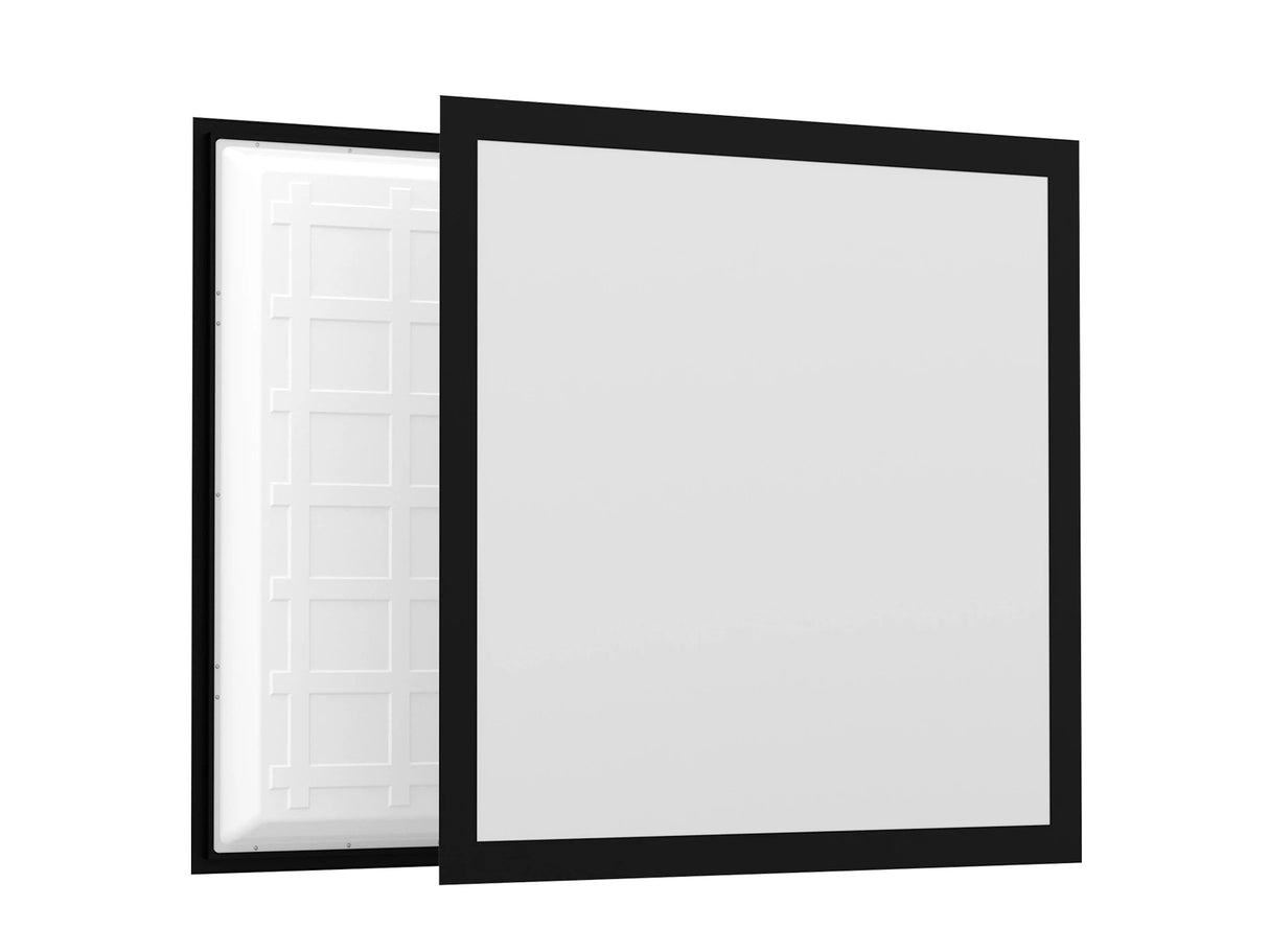 Zwart LED Paneel 62x62cm - 36W - 140lm/W - Instelbare lichtkleur CCT