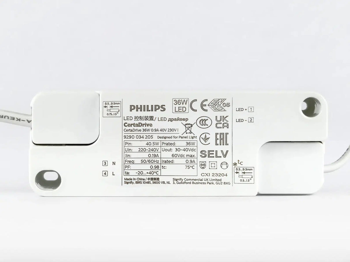 Philips LED Driver flikkervrij 28W | 32W | 36W |  700mA - 800mA - 900mA