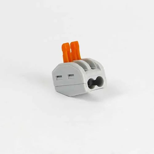 WAGO Verbindingsklem 2-voudig 50 stuks