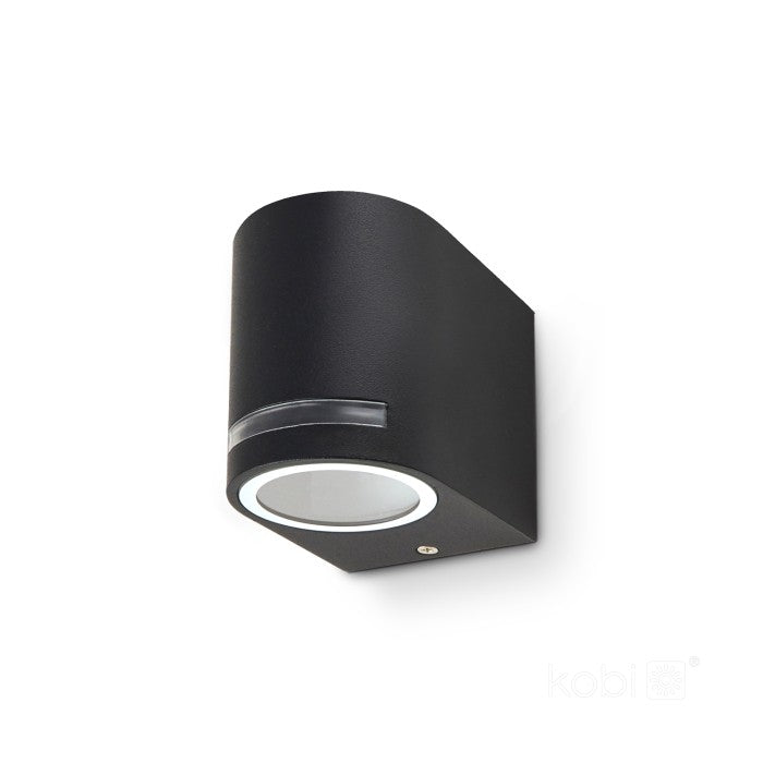LED Wandlamp Half rond 80mm GU10 IP44