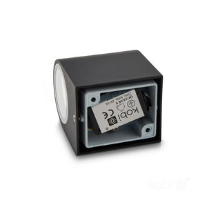 LED Wandlamp Half rond 80mm GU10 IP44