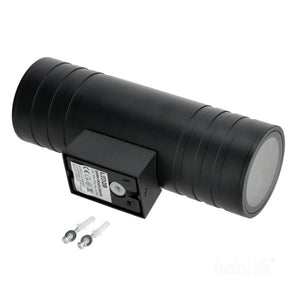 LED Wandlamp Bi-directioneel 90x260mm Rond  GU10 IP54