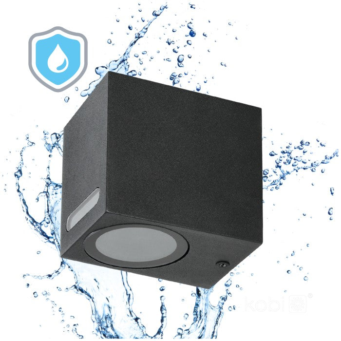 LED Wandlamp GU10 80mm IP54