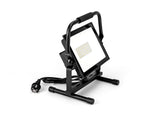 LED Breedstraler 50W met 2 Stopcontacten IP65 Kantelbaar