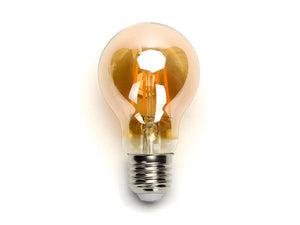 E27 LED-Lampe, Filament A60, 5 W, 2200 K, dimmbar