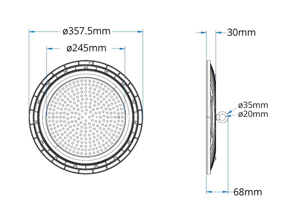 LED UFO Highbay Highbay Basic 200W | 120lm/W