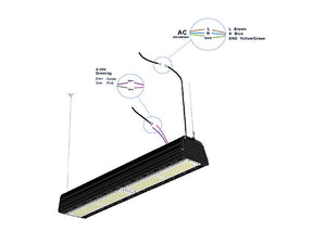 LED Highbay linear 276mm 50W 150lm/W Sosen Driver Dimbaar IP65