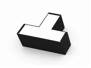 T-Koppelstuk voor LED Lichtbalken | T-Splitsing voor Grids en Vertakkingen