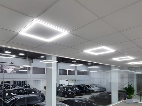 Linear LED Panel 60x60 cm 36W 100lm/W