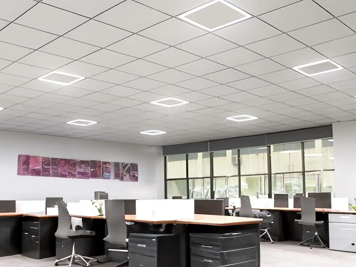 Lineares LED-Panel 60x60cm 36W 100lm/W