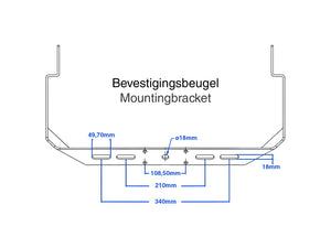 LED Sportfeldbeleuchtung 1000W Kippbar 170lm/W mit Philips-Treiber