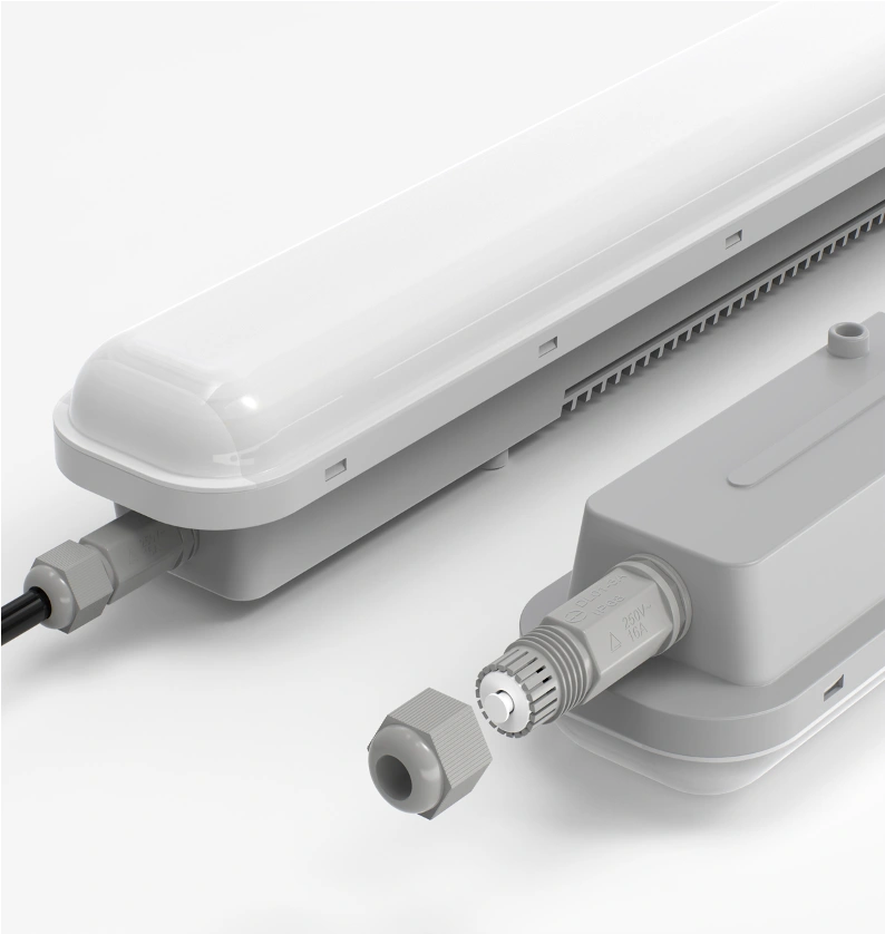 LED Tri-proof 120cm 36W IP65 Philips-driver 190lm/W