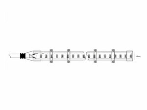 LED Strip COB 230V 10W/m 100 lm/W IP65 50 meter