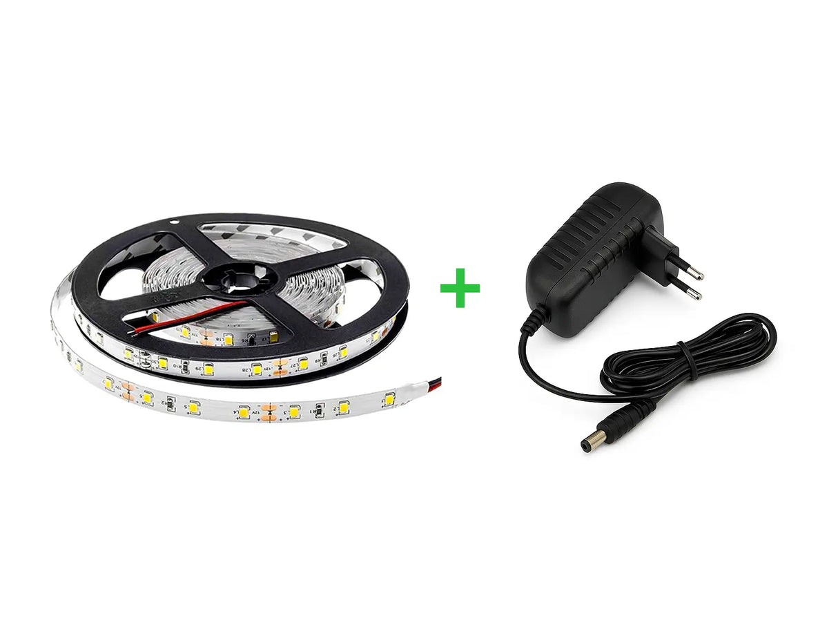LED Strip SMD2835 120 LEDs/m | 5 Meter Plug & Play set