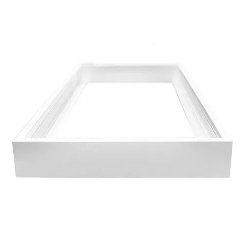 Panneau LED en saillie cadre 62x62cm blanc