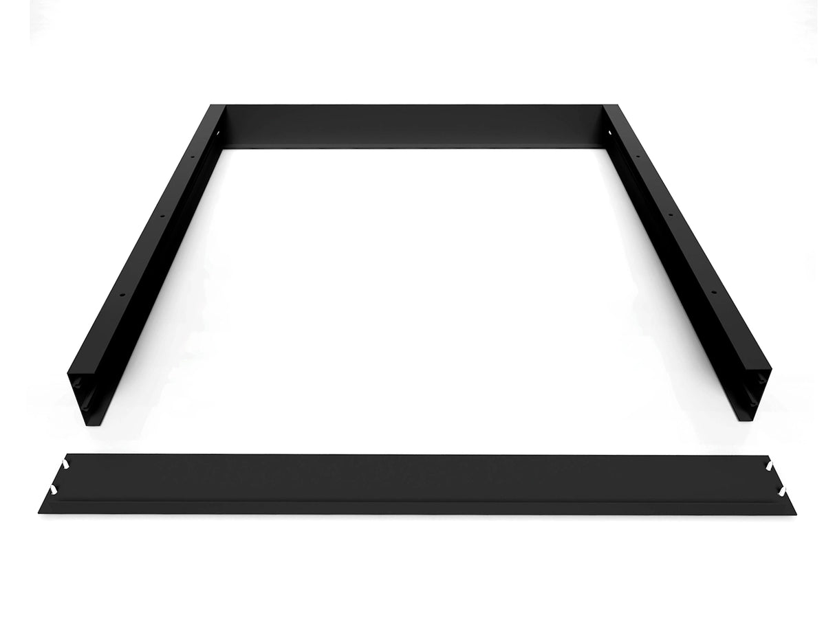 Back-lit LED Paneel opbouw frame 60x60cm zwart