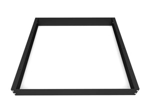 Back-lit LED Paneel opbouw frame 60x60cm zwart