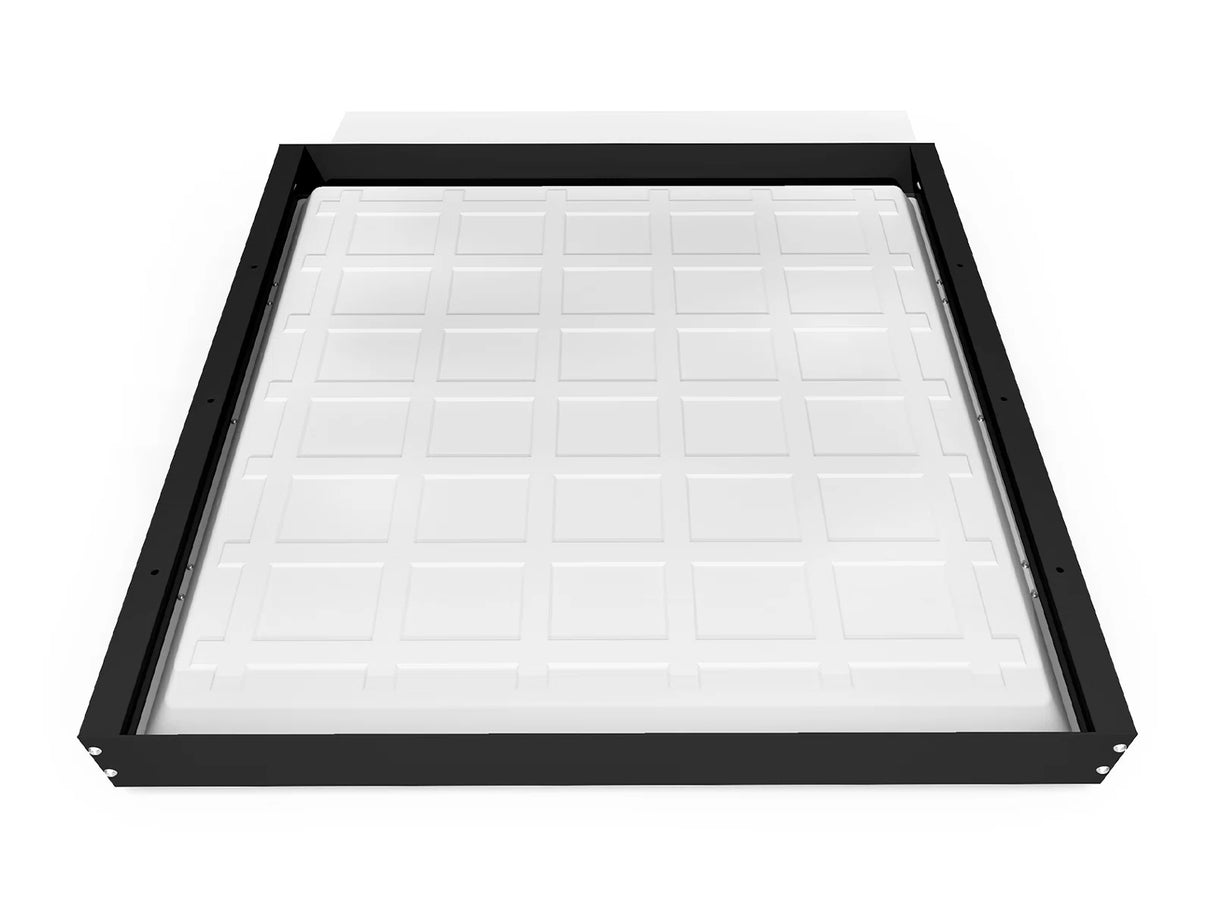 Back-lit LED Paneel opbouw frame 60x60cm zwart