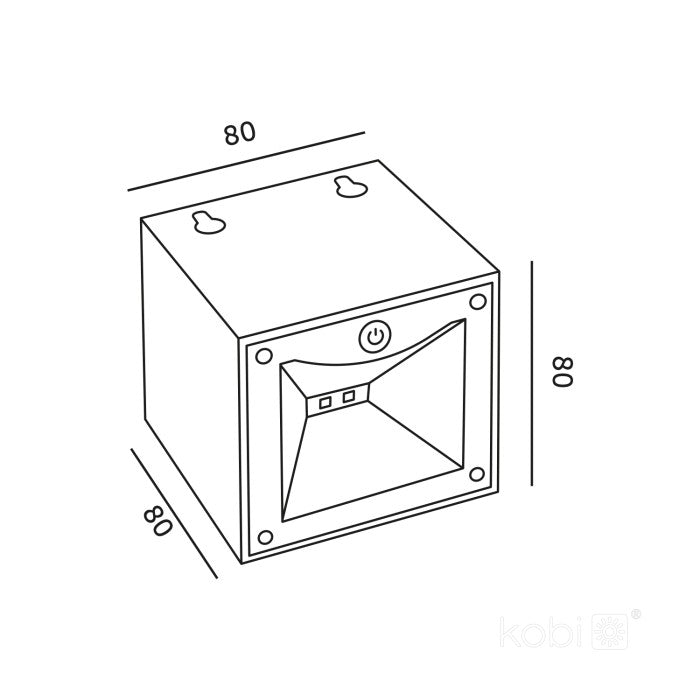 Solar LED Wandlamp Instelbare lichtkleur IP54