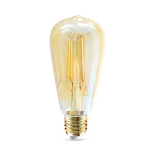 E27 LED-Glühlampe Edison 6W 2200K dimmbar
